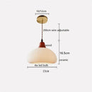 GobekUsa Ceramic LED Pendant Light for Home Decor and Indoor Lighting