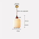 GobekUsa Ceramic LED Pendant Light for Home Decor and Indoor Lighting