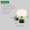 GobekUsa Cream Breeze Pumpkin LED Wall Lamps, Elegant Lighting for Bedroom Living Room Dining Hallway