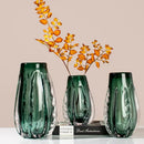 GobekUsa Crystal Vase: Elegant Glass Flower Pot Home Decor and Terrarium Arrangement