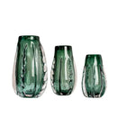 GobekUsa Crystal Vase: Elegant Glass Flower Pot Home Decor and Terrarium Arrangement