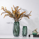 GobekUsa Crystal Vase: Elegant Glass Flower Pot Home Decor and Terrarium Arrangement