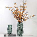 GobekUsa Crystal Vase: Elegant Glass Flower Pot Home Decor and Terrarium Arrangement