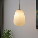 GobekUsa Glass Copper LED Pendant Chandelier for Bedroom Dining Living Room