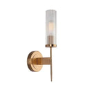 GobekUsa Gold LED Wall Lights Glass Lamps for Bedroom, Living Room, and Bathroom