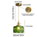 GobekUsa Green Pendant Chandelier Lighting for Living Dining Kitchen Island Home Decor