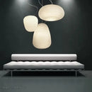 GobekUsa Glass Whorl Pendant Lights for Kitchen and Living Room Decor