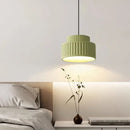 GobekUsa Cream Resin LED Pendant Light for Home Decor