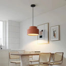 GobekUsa Cream Resin LED Pendant Light for Home Decor