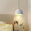 GobekUsa Cream Resin LED Pendant Light for Home Decor