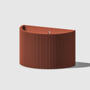 Ribbed Wall Planter