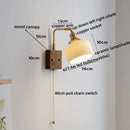 GobekUsa Ceramic Copper LED Wall Lamps Bedroom Bathroom Mirror Light Fixtures