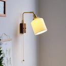 GobekUsa Ceramic Copper LED Wall Lamps Bedroom Bathroom Mirror Light Fixtures