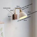GobekUsa Ceramic Copper LED Wall Lamps Bedroom Bathroom Mirror Light Fixtures