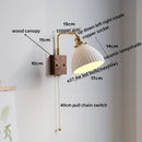 GobekUsa Ceramic Copper LED Wall Lamps Bedroom Bathroom Mirror Light Fixtures