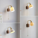 GobekUsa Ceramic Copper LED Wall Lamps Bedroom Bathroom Mirror Light Fixtures