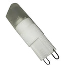 Ribbed white decorbites g9 led bulb for living space lighting by Decorbites