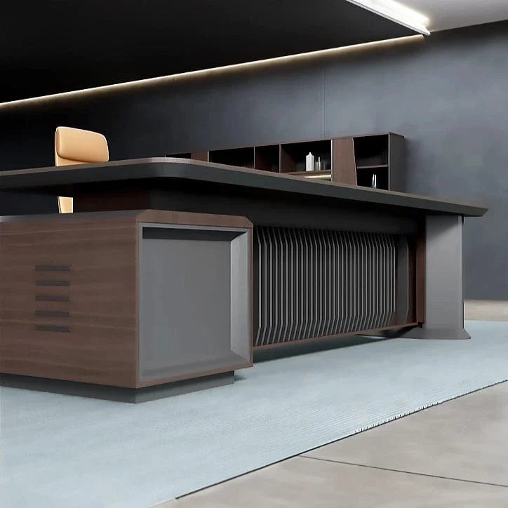 Colmar · Modern L-Shaped Executive Desk, photo 6 of 13