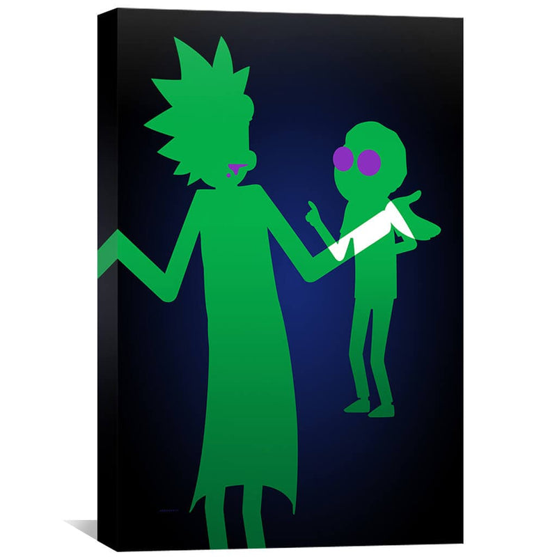 Rick and Morty Canvas