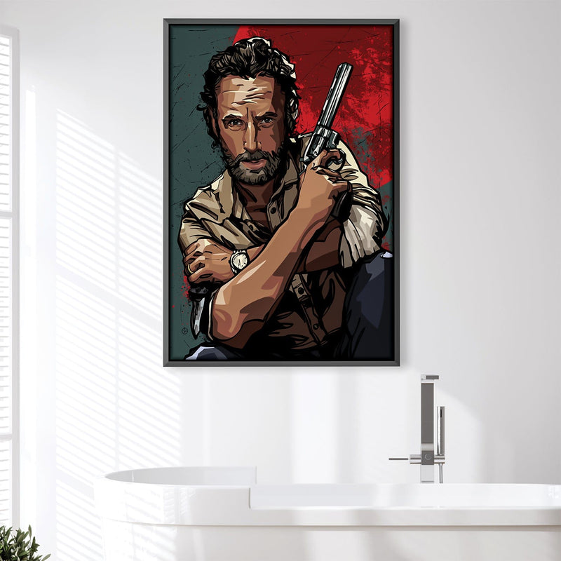 Rick Grimes Canvas