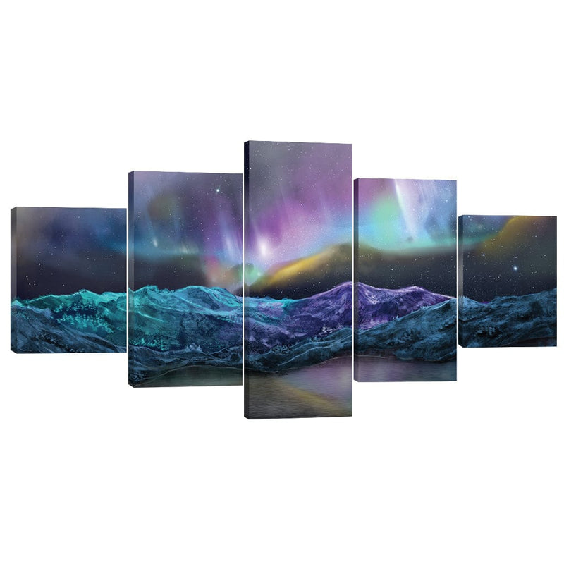 Rigid Lightscape Canvas - 5 Panel