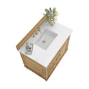 James Martin Lorelai 36" Single Bathroom Vanity, Light Natural Oak