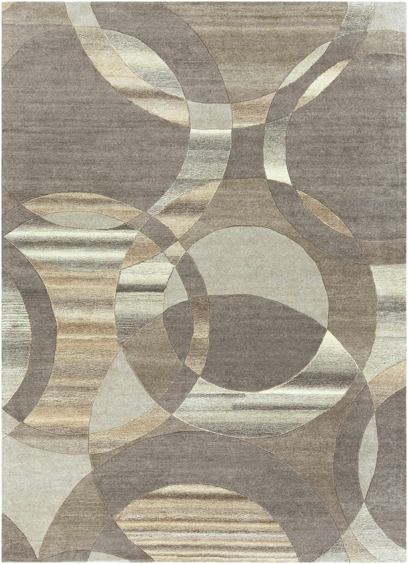 Rillton Modern Wool Rug