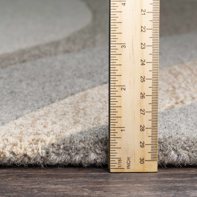 Rillton Modern Wool Rug