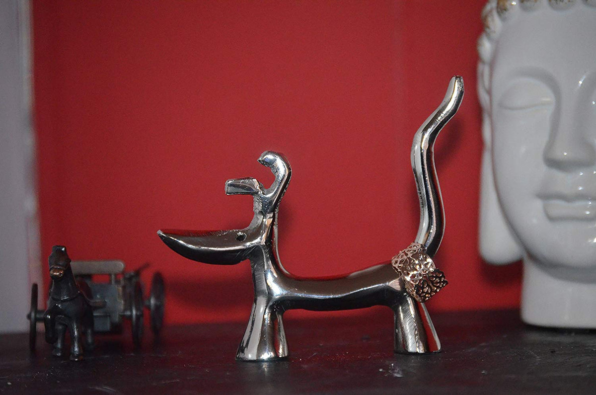 Vibhsa Dog Ring Holder (Silver Finish), photo 4 of 7