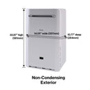 Rinnai 8.5 GPM Indoor 180K BTU Non Condensing Tankless Water Heater [351-RE180IN] (SAK39176)