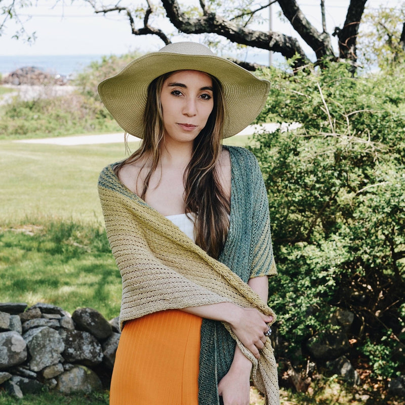 Ripple in the Sand Shawl Knit Pattern