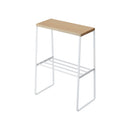 End Table (22" H)  - Steel + Wood