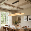Rivage rectangle chandelier