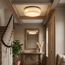 Round Rivage Alabaster Ceiling Lamp