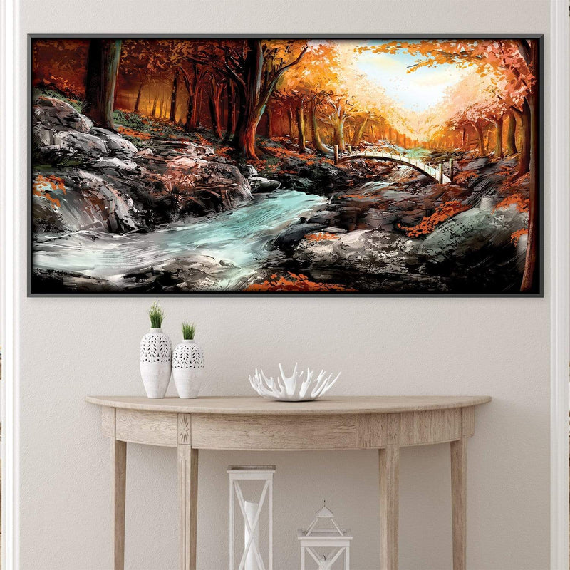 River Crossing Canvas