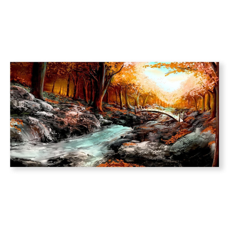 River Crossing Canvas