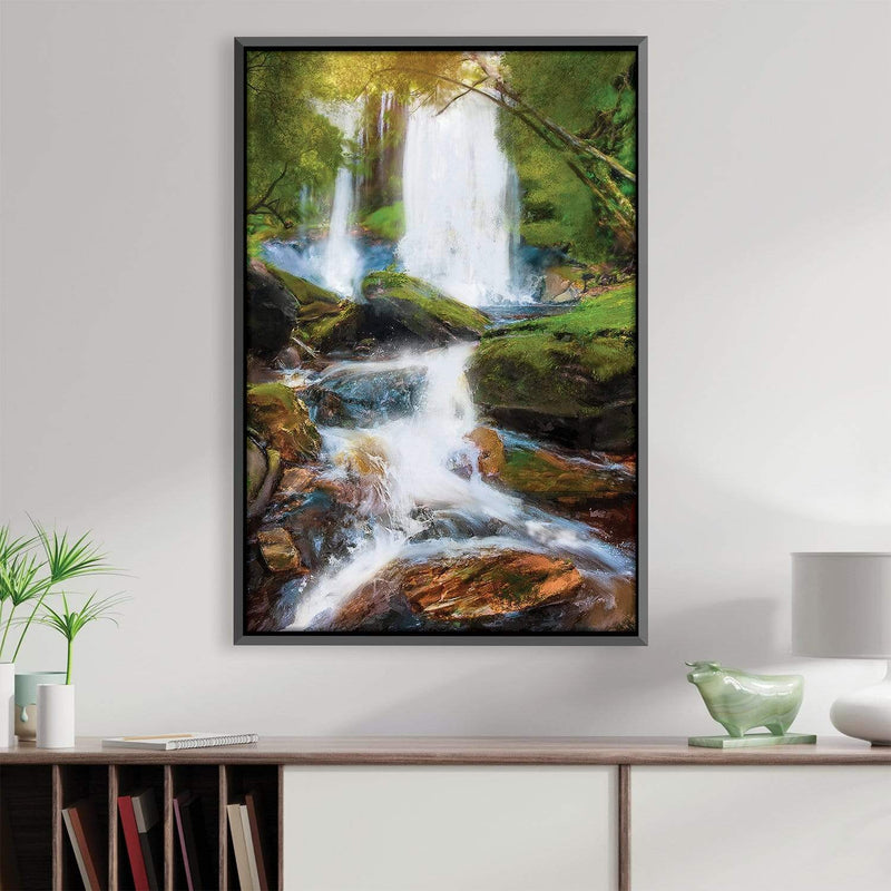 River Waterfall Canvas