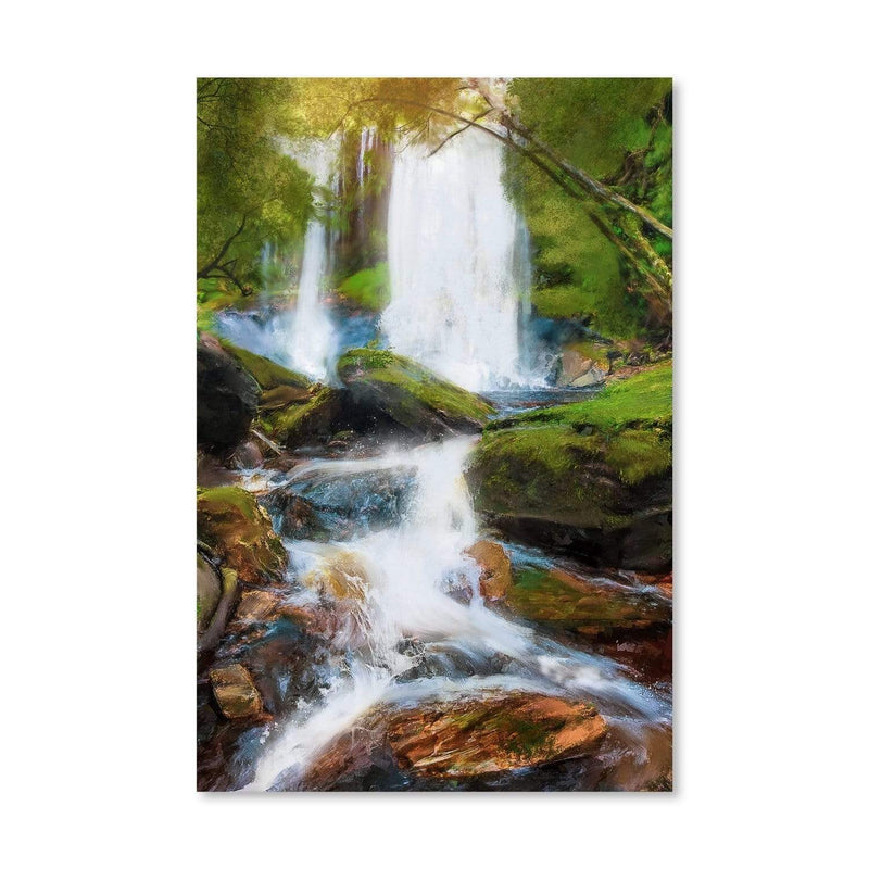 River Waterfall Canvas