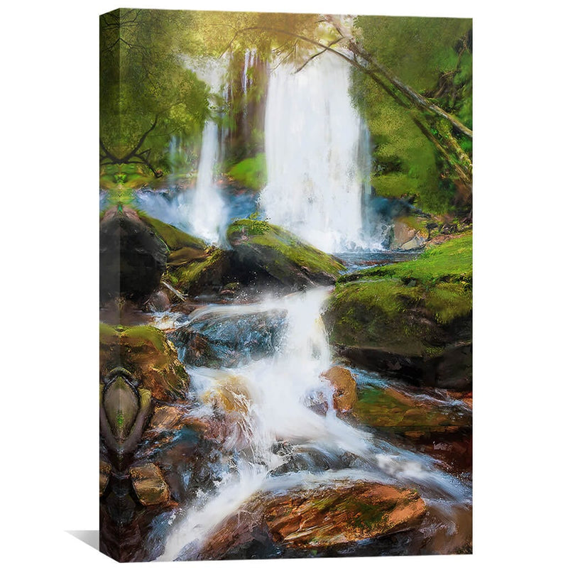 River Waterfall Canvas