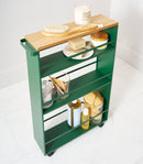 Slim Storage Cart (32" H)  - Steel
