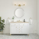 James Martin Chicago 48" Single Bathroom Vanity, Glossy White
