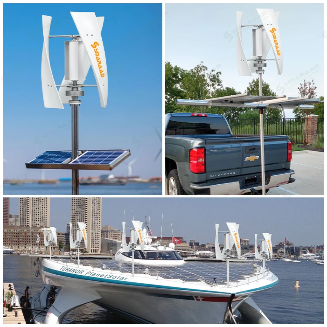 Vertical Wind Generator 500W 12V 24V pole Not Included, photo 3 of 5