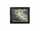 Jalen Hurts Cigar & Trophy Philadelphia Eagles Super Bowl Champions 8" x 10" Framed Football Canvas by Dynasty Sports & Framing