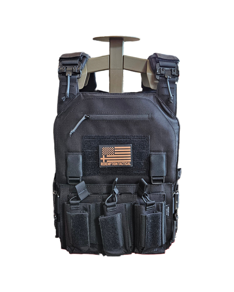 Redemption Tactical® "CRUSADER 2.0 XL” V4 Plate Carrier Vest with Side Cummerbund