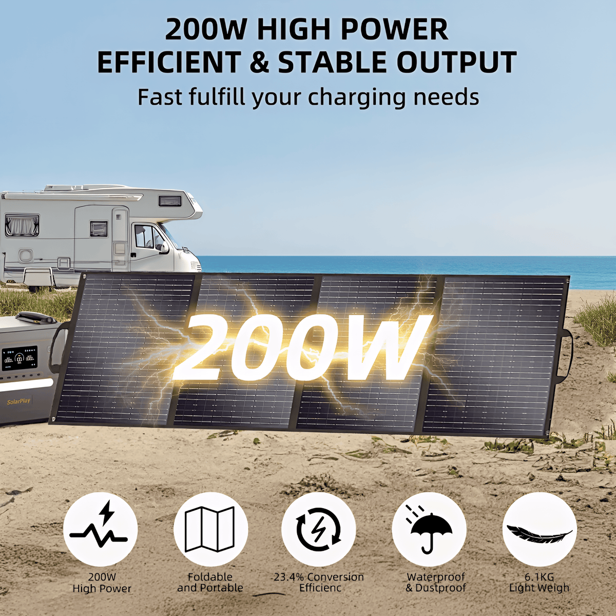 Folding Solar Panels 200w / 400w, photo 11 of 15