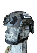 Ballistic Helmet RT2 High Cut Helmet: Tested to LEVEL IIIA (Included Arc Rails, Padding, Straps)