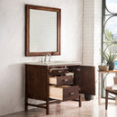 James Martin Addison 36" Single Bathroom Vanity, Mid-Century Acacia