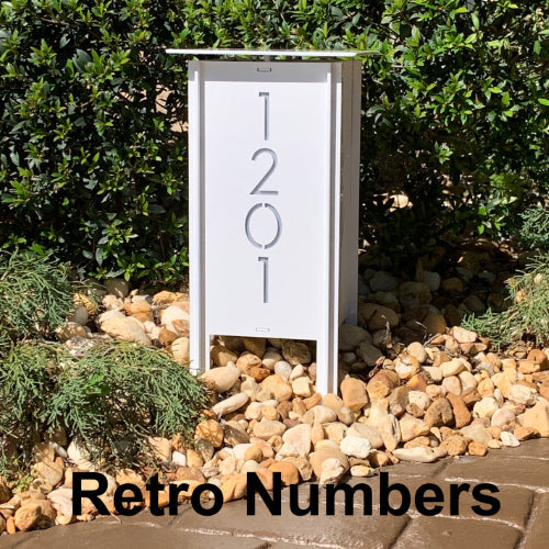 RadiantLight 27" tall ADDRESS MARKER Landscape Light - Garden Light