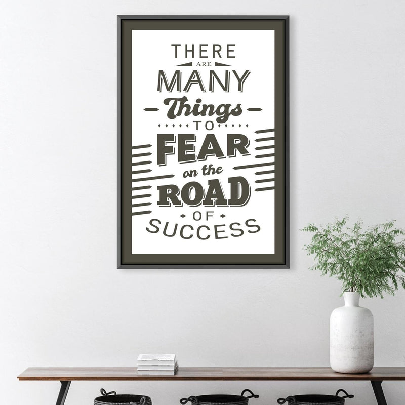 Road of Success Canvas