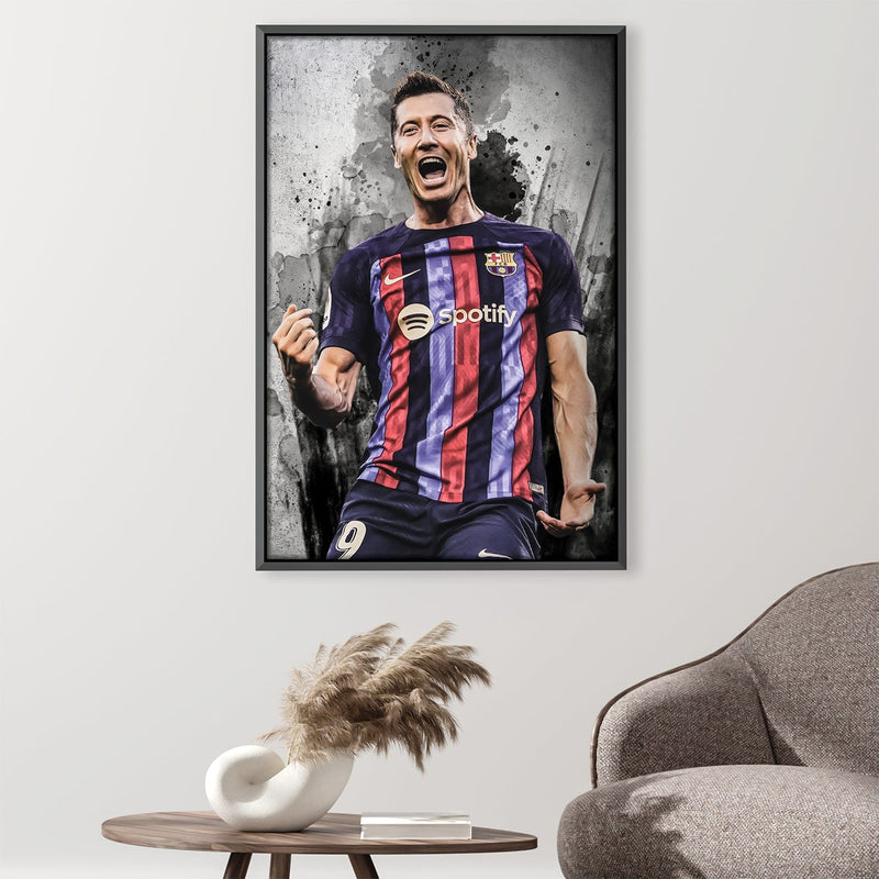 Robert Lewandowski Canvas